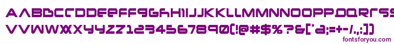 Newmarscond Font – Purple Fonts on White Background