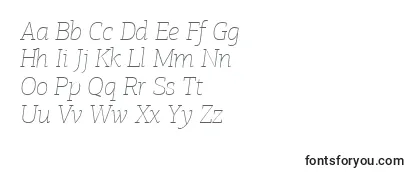 Обзор шрифта PfagoraslabproExtrathinitalic