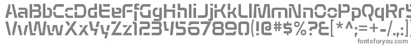 フォントAlepholonRegular – 白い背景に灰色の文字