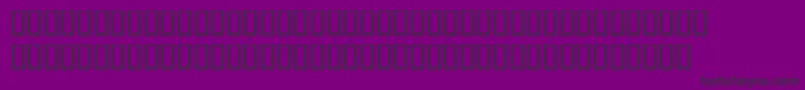 Шрифт TempsswashSh – чёрные шрифты на фиолетовом фоне