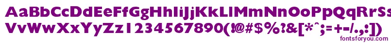 GiliganExtrabold Font – Purple Fonts