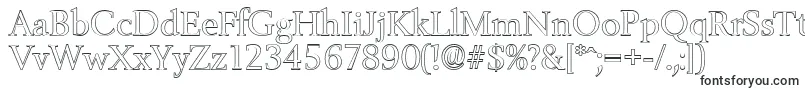 Шрифт BelfastoutlineRegular – популярные шрифты