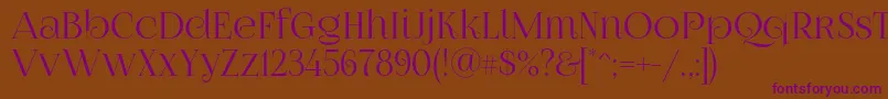 Подробнее о шрифте Foglihtenno07calt Шрифт Foglihtenno07calt – фиолетовые шрифты на коричневом фоне
