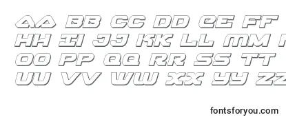 Skyhawk3Dital Font