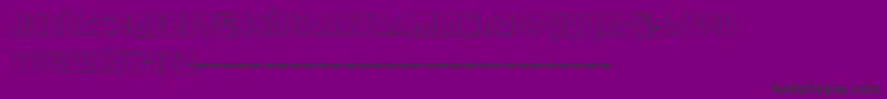フォントFtScandinaviantitan2White – 紫の背景に黒い文字