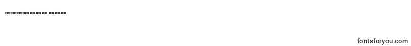 FtScandinaviantitan2White Font – Fonts for Numbers and Digits