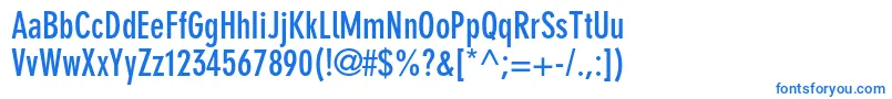 DinneuzeitgroteskstdBdcond Font – Blue Fonts