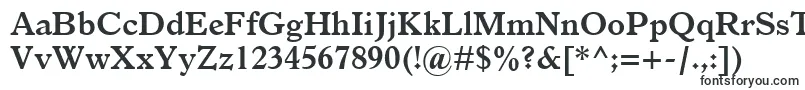 ItalianOldStyleMtBold-fontti – kirjafontit