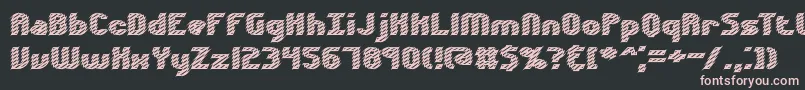 More about Volatil2 Font Volatil2 Font – Pink Fonts on Black Background