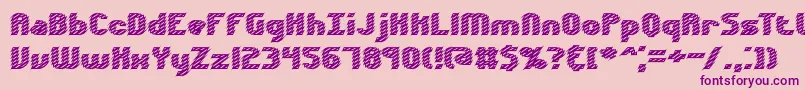 More about Volatil2 Font Volatil2 Font – Purple Fonts on Pink Background
