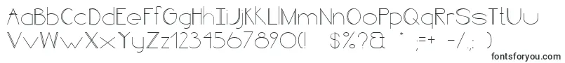 LineStyleBold Font – Transparent Fonts