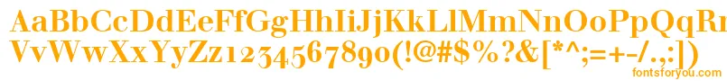 WalbaumBoldOldstyleFigures Font – Orange Fonts