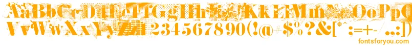 JandaRage Font – Orange Fonts