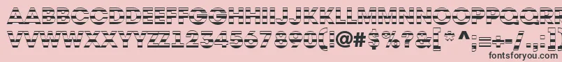 AAvantetitulstrHeavyフォントについての詳細 フォントAAvantetitulstrHeavy – ピンクの背景に黒い文字