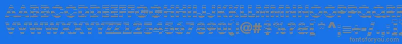More about AAvantetitulstrHeavy Font AAvantetitulstrHeavy Font – Gray Fonts on Blue Background