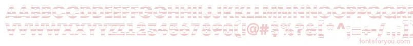 AAvantetitulstrHeavy Font – Pink Fonts on White Background