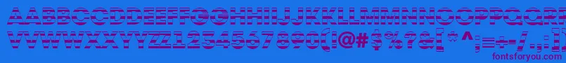 Weitere Informationen zur AAvantetitulstrHeavy-Schriftart AAvantetitulstrHeavy-Schriftart – Violette Schriften auf blauem Hintergrund
