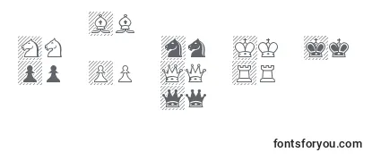Обзор шрифта ChessAlpha