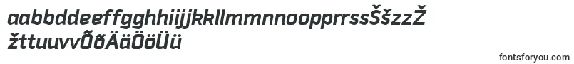 DowntempoBolditalic Font – Estonian Fonts