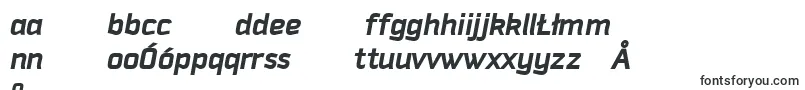 DowntempoBolditalic Font – Polish Fonts