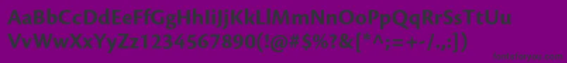 En savoir plus sur la police CronosproBold Police CronosproBold – polices noires sur fond violet