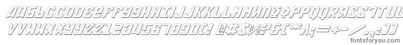 フォントSoviet2e3Di – 白い背景に灰色の文字