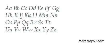 DanteMtItalic Font