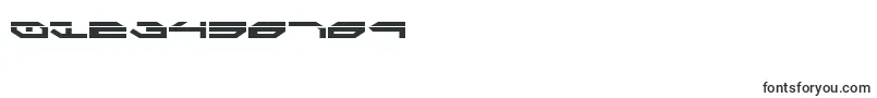 フォントTaskforceLaser – 数字と数値のためのフォント