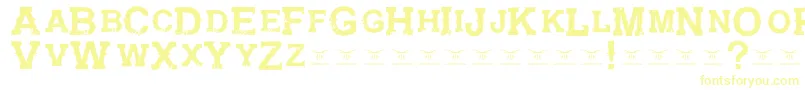 GunfighteracademyRegular Font – Yellow Fonts