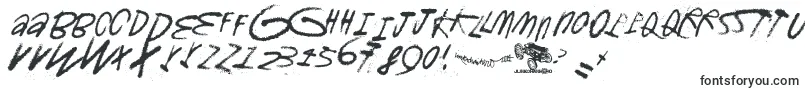 Шрифт Gromagroo – мусорные шрифты