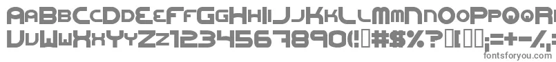 Шрифт Oneweb – серые шрифты на белом фоне