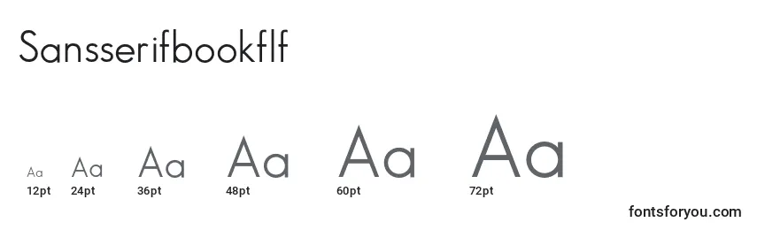 Размеры шрифта Sansserifbookflf