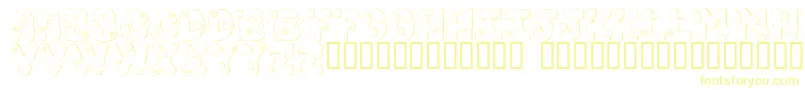 101 Cacti Font – Yellow Fonts