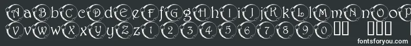101 Star Lit Nght Font – White Fonts