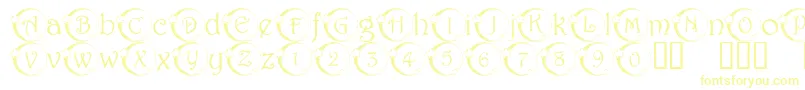 101 Star Lit Nght Font – Yellow Fonts
