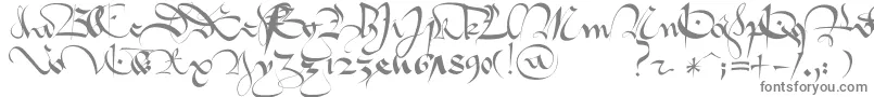 Подробнее о шрифте 1413 Gothique Cursive Шрифт 1413 Gothique Cursive – серые шрифты
