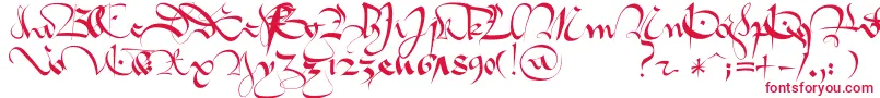 1413   Gothique Cursive Font – Red Fonts