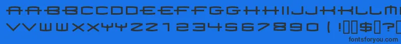 1979rg   Font – Black Fonts on Blue Background