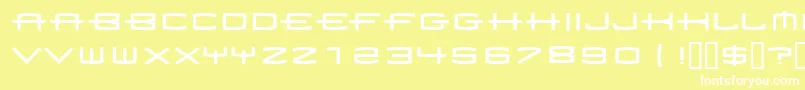 1979rg   Font – White Fonts on Yellow Background