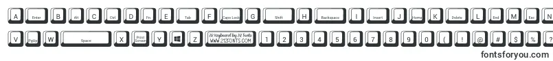 Czcionka 212 Keyboard – dekoracyjne czcionki