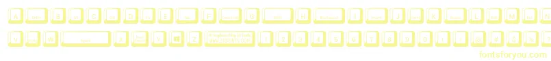 212 Keyboard Font – Yellow Fonts