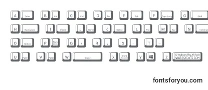 フォント212 Keyboard