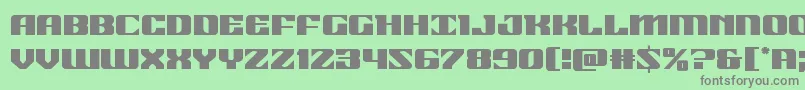 More about 21gunsalute Font 21gunsalute Font – Gray Fonts on Green Background