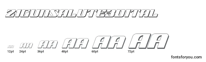 21gunsalute3dital (118494) Font Sizes