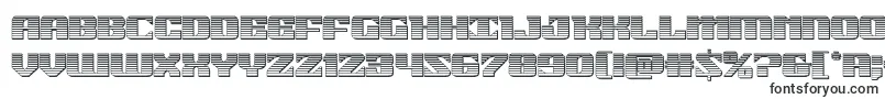 21gunsalutechrome Font – OTF Fonts