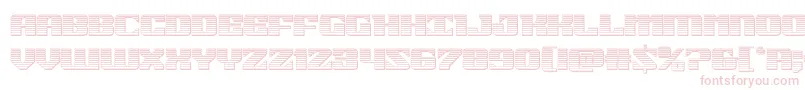 21gunsalutechrome Font – Pink Fonts on White Background
