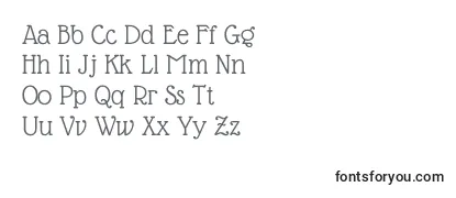 GlassantiquaRegular Font