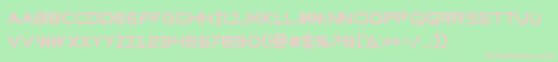 Prometheanboldcond Font – Pink Fonts on Green Background