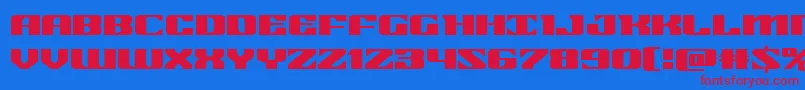 fuente 21gunsaluteexpand – Fuentes Rojas Sobre Fondo Azul