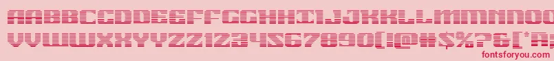 21gunsalutegrad Font – Red Fonts on Pink Background